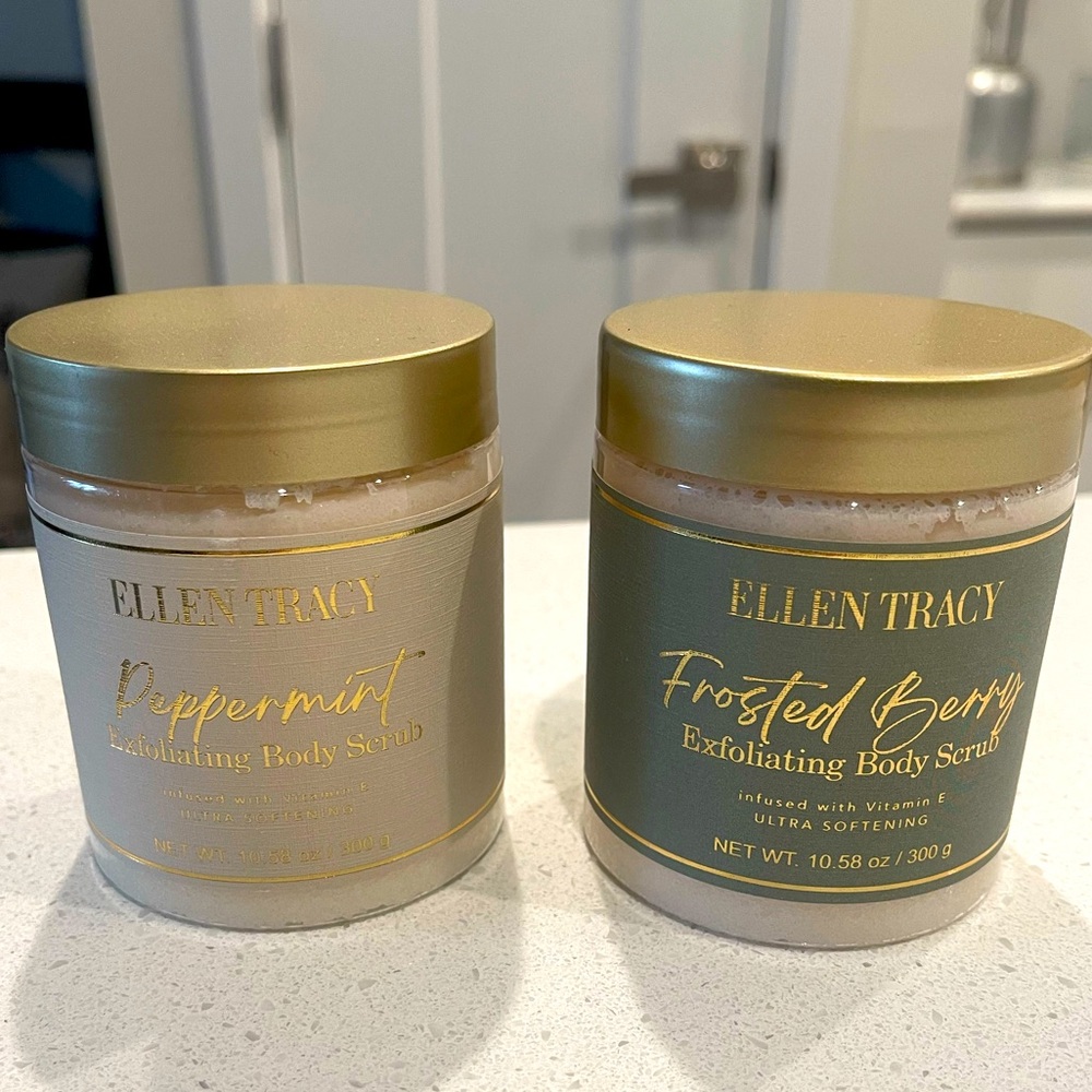 Ellen Tracy Body Scrubs -2pack New & Unused
